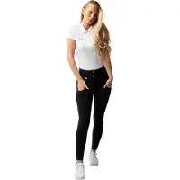 HORZE Grand Prix Pro dames fullseat rijbroek , Black, 42