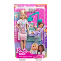 Mattel Barbie tandarts pop - educatief speelgoed - rollenspel.