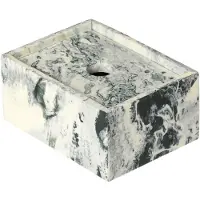 Ferm Living Opbergbox Mist Emerald Off-White 7,5 x 10 cm