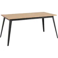 DOMUS Eettafel-Nature - 160 cm - 8-zits