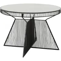 DOMUS Elmo-Salontafel - Zwart Marmerlook