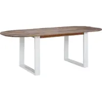 DOMUS Lagos-Eettafel - 8-zits - Bruin Grenen