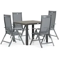 Hartman Aruba/Young 92 cm dining tuinset 5-delig
