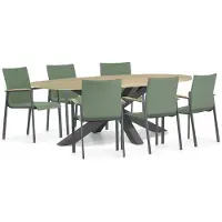 Lifestyle Garden Furniture Lifestyle Brandon/Brookline 240 cm dining tuinset 7-delig