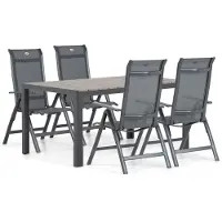Hartman Alice/Young 155 cm dining tuinset 5-delig