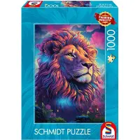 Schmidt Leeuw in de kleurenwind (1000 stukjes)