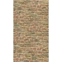 Living Walls The Wall II - Oranje - Steenlook - 393181