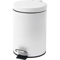 Beldray 3L Kleine Pedaalemmer - Soft Close Deksel | Wit