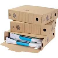 BANKERS BOX Loeff's archiefdozen universeel Box A4 345x250x80 mm Pak van 50 stuks FSC