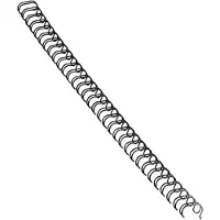 Fellowes metalen draadrug 12 mm zwart (100 stuks)