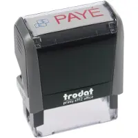 Trodat Ecoprinty Kantoorstempel Grijs, zwart 6,8 x 4,2 cm