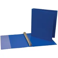Aurora Ringmap voor ft A4, 23 ringen van 24 mm, uit PVC, blauw - 2 stuks