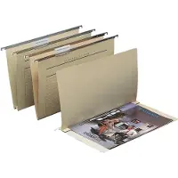 Djois Alzicht hangmap Folio - V - bodem - grijs - - pak 25 stuks