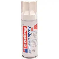 Edding 5200 permanent spray - 200 ml - mat - verkeerswit