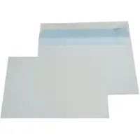 Gallery enveloppen ft 162 x 229 mm, stripsluiting, binnenzijde blauw, doos van 500 stuks