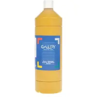 Gallery plakkaatverf, flacon van 1 l, oker