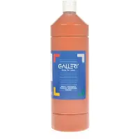 Gallery plakkaatverf, flacon van 1 l, lichtbruin