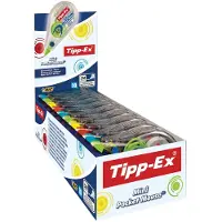 BIC Mini Pocket Mouse 926397 Correction Tape 10 Units Transparant Kinderen