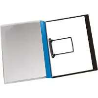 Djois Rapportmappen A4 Blauw Polypropyleen, polyvinylchloride (PVC) 24 x 31,5 cm 10 Stuks