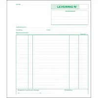 Exacompta leveringen | ft 21 x 18 cm | tripli (50 x 3 vel) | Nederlandstalig