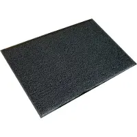 Doortex Twistermat deurmat buiten 90 x 60 cm grijs