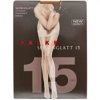 Falke hold-upkousen Zijdeglad transparant & glanzend (1 paar)