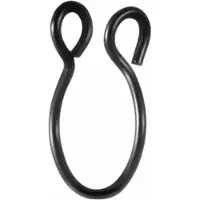 Charme Bijoux Fake Neus Klem -S- Zwart- Septum 12 mm -