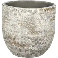 HS Potterie Pot miami d39h36cm grijs