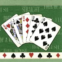 IHR Servetten "Full House green" 33x33 cm