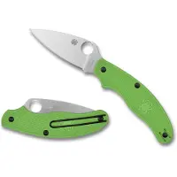 Spyderco UK Penknife Salt Green LC200N vouwmes