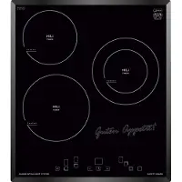Kaiser inbouw kookplaat KCT 4745 F, 45 cm, elektrische zwart glas, afgeschuind glas, restwarmte-indicator