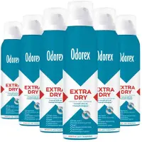 Odorex Extra Dry Deodorant Spray Sensitive - 6x 150ml - voordeelverpakking