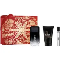 Carolina Herrera C. Herrera, 212 Vip Black, Eau de Parfum, sprayflacon 100 ml + gel 100 ml + mini sprayflacon 10 ml