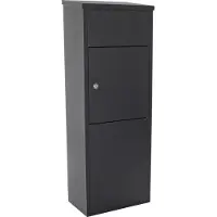 Rottner Pakketbrievenbus Greta 1000 Zwart|105x38x23cm|