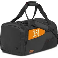 Achilles Sporttas met schoenenvak en ventilatie, ideaal voor training en reizen, zwart, 55x27x24cm