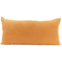 Haomy Chennai linnen kussen chamois-55 x 110 cm