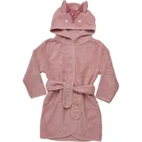 Pippi Baby Badjas - Misty Rose m. Vos - - 86/92 - Badjassen