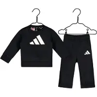 Adidas Trainingspak 'Essentials' zwart / wit