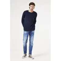 Garcia Russo heren Jeans, 31/36, Blauw, Tapered fit
