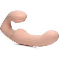 Strap U U-Pulse Siliconen Vibrerende Strapless Strap-On