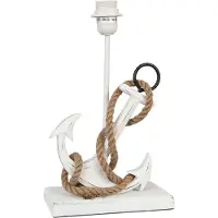 Clayre & Eef Lampenvoet 22x12x37 cm hout rechthoek anker lampvoet