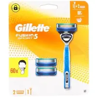 Gillette Fusion 5 Scheersysteem + 3 Scheermesje