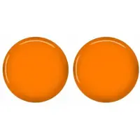 Charme Bijoux Clip Oorbellen - Oranje - 2 cm
