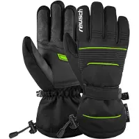 Reusch Sporthandschoenen 'Crosby' neongroen / zwart