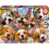 Educa Puzzel- Doggy selfie 1000 stukjes