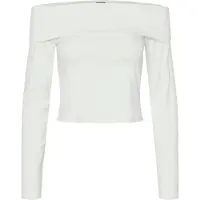Pieces Shirt 'PCTUFFE' wit