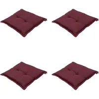 Madison zitkussen panama bordeaux ca. set van 4