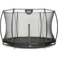 Exit Silhouette InGround trampoline met net - Ø 305 cm - Zwart