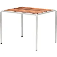 Houe Tuintafel Avanti Dining Table Thermo Ash Muted White 83 x 98 cm