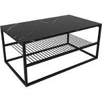 Skye Decor Salontafel Asude | spaanplaat zwart 95x55x43 cm salontafels | NADUVI